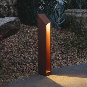 MARSET Lampă cu soclu LED Domus Înălțime 55 cm Culoare ruginie Aluminiu, reglabil, Maro / Rugină, Aluminiu, Design