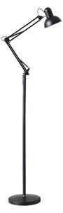 Brilagi - Lampă de podea flexibilă TASKER 1xE27/60W/230V, 184 cm, neagră