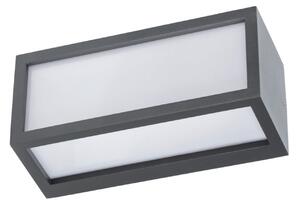 G & L Handels GmbH Lampă de exterior 400157, antracit, aluminiu, lungime 25,2 cm, IP54, Negru, Aluminiu