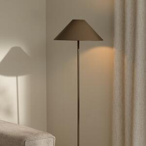 Globen Lighting lampadar Cannes, maro, metal, 140 cm, Maro / Rugină, Camera de zi / sufragerie, Metal, Scandinavă