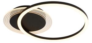 Searchlight 13650BK - Plafonieră LED dimmabilă CONTOUR LED/24W/230V 3000K
