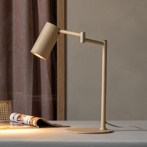 IT´S ABOUT ROMI IT'S Lampă de masă Bilbao, bej, înălțime 48 cm, Bej, Camera de zi / sufragerie, Metal, Modern
