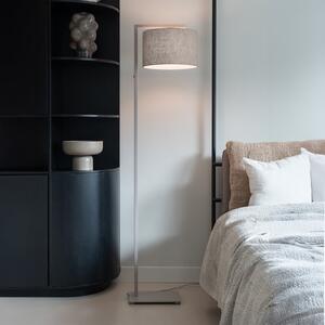 IT´S ABOUT ROMI IT'S lampadar Boston Ø32cm gri închis/culoarea nisipului, Bej, Camera de zi / sufragerie, Țesătură / Textil, Modern