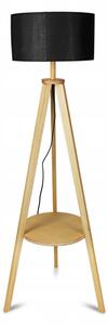 Lampă de podea 1xE27/40W/230V neagră