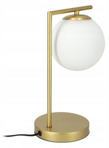 Lampă de masă 1x E27, 40 W, 230 V, auriu/alb