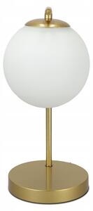 Lampă de masă 1x E27, 40 W, 230 V, auriu/alb