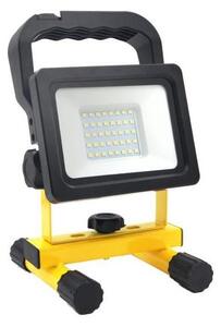 Proiector LED portabil TIGRA LED/20W/3,7V 4000K IP54 4400 mAh negru/galben