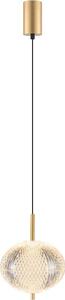 Zuma Line GALATEA 003064-034758 - Lustra LED suspendată pe cablu LED/6,5W/230V aurie