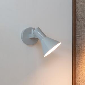 IT´S ABOUT ROMI IT'S aplică de perete Stavanger gri deschis, ștecher, 20 cm, Gri, Hol, Metal, Scandinavă