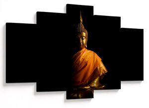Tablou - Statuia lui Buddha de aur (150x105 cm)