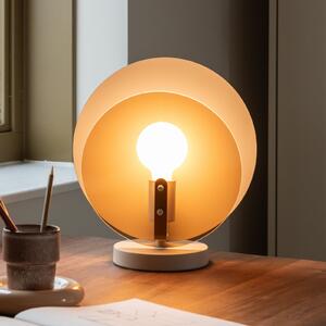 IT´S ABOUT ROMI IT'S Lampă de masă Toledo, chihlimbar, înălțime 33 cm, Maro / Rugină, dormitor, Sticlă, Modern