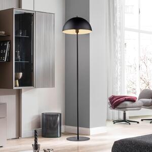 Schöner Wohnen lampadar Ali, negru, fier, E27, Negru, Camera de zi / sufragerie, Metal, Scandinavă