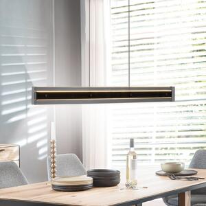 Schöner Wohnen lampă suspendată LED Lena, negru, dimabil, Lift, reglabil, Negru, Camera de zi / sufragerie, Metal, Modern