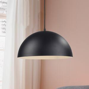 Schöner Wohnen Lampă suspendată Ali negru, fier, Ø 38 cm, E27, reglabil, Negru, Camera de zi / sufragerie, Metal, Scandinavă