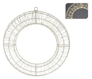 Coronita decorativa Sparkling Circle cu 480 LED-uri 38 cm