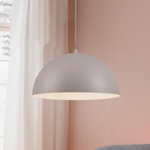 Schöner Wohnen Lampă suspendată Ali Sandbrise, fier, Ø 38 cm E27, reglabil, Bej, Camera de zi / sufragerie, Metal, Scandinavă