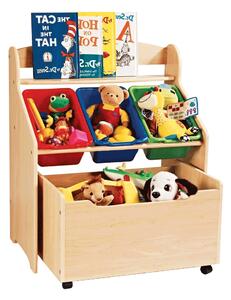 Organizator de jucării, natural / multicolor, MAISIE