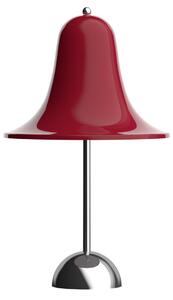 Verpan Lampa de masă cu baterie LED VERPAN Pantop, roșu cireș, înălțime 30 cm, reglabil, Camera de zi / sufragerie, Plastic, Design
