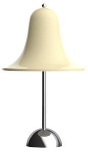 Verpan Lampa de masă cu baterie LED VERPAN Pantop, alb crem, înălțime 30 cm, reglabil, Camera de zi / sufragerie, Plastic, Design