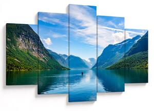 Tablou - Lacul Lovatnet (150x105 cm)