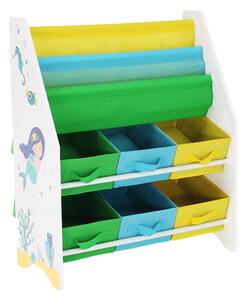 Organizator / raft pentru jucării, multicolor / model, NOMITO TIP 1
