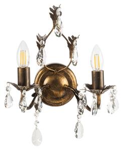 Aplică TERESA 2xE14/6W/230V bronz ONLI