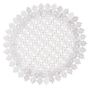 Elegant rotund dantelă doily Priemer: 20 cm