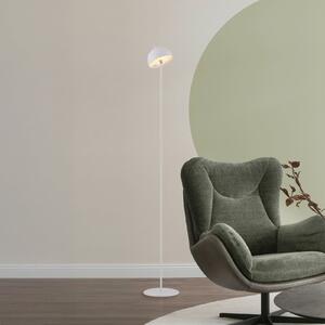 Schöner Wohnen lampadar LED cu baterie Bellis, alb, IP54, reglabil, Alb, Camera de zi / sufragerie, Metal, Scandinavă
