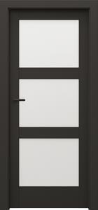 Usa cu toc reglabil HDF PORTA VERTE HOME BLACK - Model N3