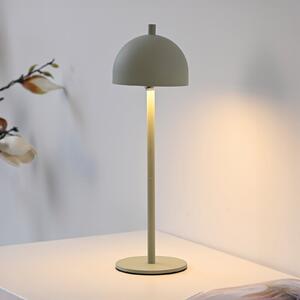 Schöner Wohnen Lampă de masă cu baterie LED Bellies, Trezirea primăverii, reglabil, Verde, Camera de zi / sufragerie, Metal, Scandinavă