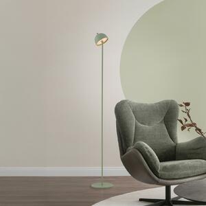 Schöner Wohnen lampadar LED cu baterie Bellis, Trezirea primăverii, reglabil, Verde, Camera de zi / sufragerie, Metal, Scandinavă