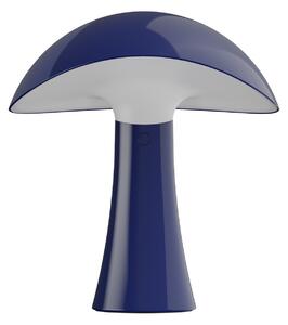 Louis Poulsen Lampă de masă cu baterie LED Rumee 220, albastră, IP44, reglabil, Albastru, Camera de zi / sufragerie, Plastic, Scandinavă