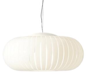 Kartell Lampa suspendată Teresa, albă, Ø 50 cm, E27-LED, Alb, Camera de zi / sufragerie, Plastic, Design