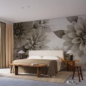 Fototapet Design floral elegant în tonuri stinse, Fototapet natură, Fototapet populare, w03197v1 - Tapeko.ro