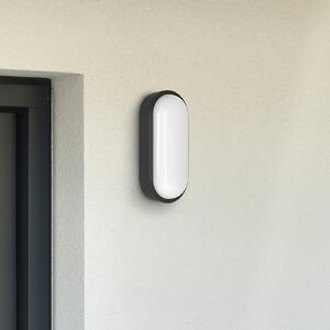 MEGATRON Lampă LED pentru exterior Zella Neo XL Sensor negru IP54, reglabil, Negru, Hol, Plastic