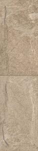 Gresie portelanata interior-exterior Kai Ceramics Samos, bej, aspect de piatra, finisaj rustic, 15,5 x 60,5 cm