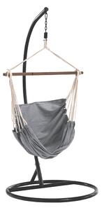 Scaun balansoar suspendabil, alb/gri, LINDO NEW