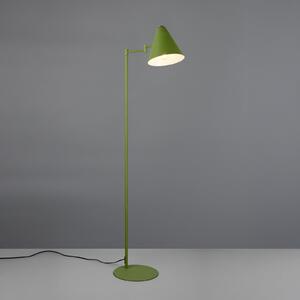 Trio Lighting Lampadar Cosima, verde, înălțime 126 cm, metal, Verde, Camera de zi / sufragerie, Metal, Modern