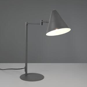 Trio Lighting Lampa de masă Cosima, antracit, înălțime 50 cm, metal, Negru, Camera de zi / sufragerie, Metal, Modern