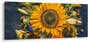 Tablou - Flori de toamnă (120x50 cm)