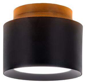 Näve Spot LED de tavan Trimes, Ø 11,5 cm, negru, CCT, step-dimabil, reglabil, Negru, Camera de zi / sufragerie, Plastic