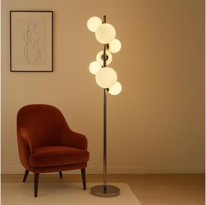 Brilagi - Lampadar LED MILLA 7xG9/3W/230V crom negru/alb