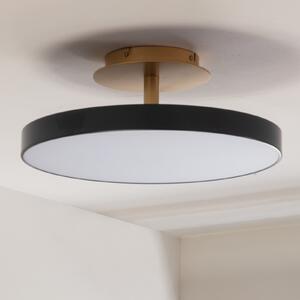 UMAGE plafonieră LED Asteria UP PLUS, antracit Ø 60 cm CCT, reglabil, Negru, Camera de zi / sufragerie, Metal, Design