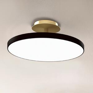 UMAGE Plafonieră LED Asteria UP PLUS, negru, Ø 60 cm, CCT, reglabil, Negru, Camera de zi / sufragerie, Metal, Design
