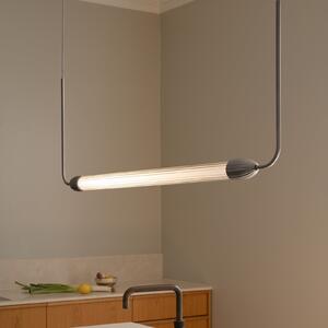 UMAGE Lampa suspendată LEMON SQUEEZE LINEAR, oțel, 138 cm, GU10, reglabil, Metalic, Camera de zi / sufragerie, Metal, Design
