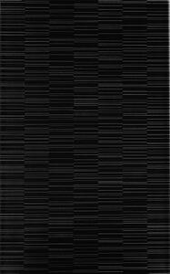 Faianta Kai Ceramics Linea, lucioasa, negru, dreptunghiulara, grosime 0,8 cm, 25 x 40 cm