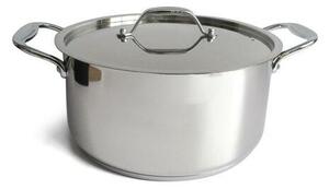 Cratiță din inox Kitchisimo cu capac Chef, 5 l, 24 cm