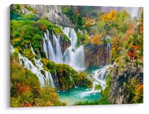 Tablou - Parcul Național Lacurile Plitvice (70x50 cm)