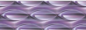 Faianta Bowl Purple DK violet, rectificata, lucioasa, dreptunghiulara, 25 x 75 cm
