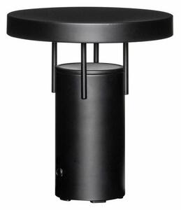 Hübsch Lampa de masă cu baterie LED HÜBSCH BringMe Mini, negru mat, 20 cm, reglabil, Negru, Metal, Modern